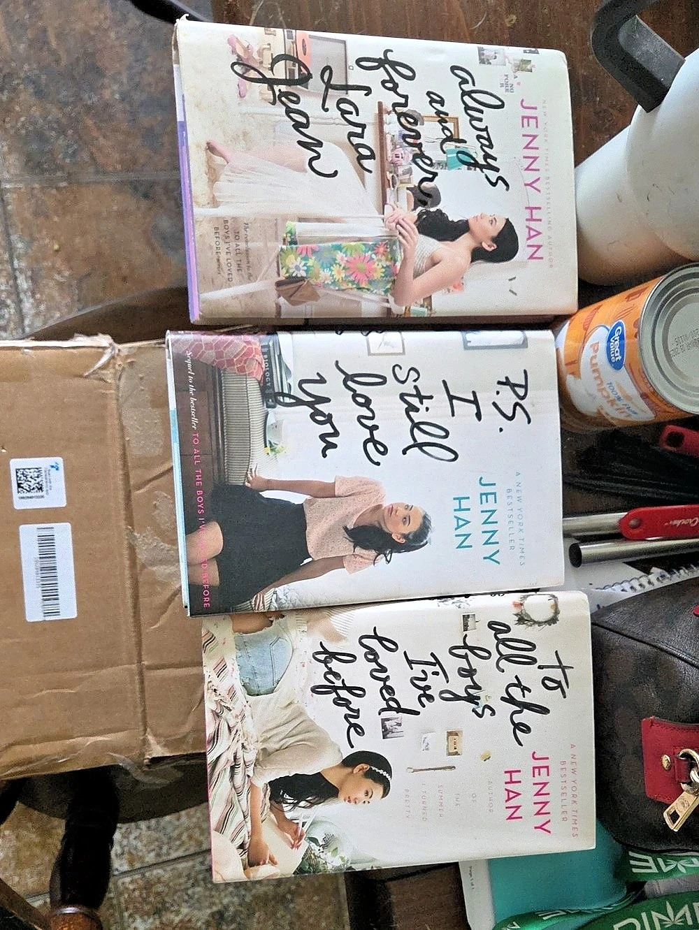 Jenny Han To All the Boys trilogy Paperback Book Set